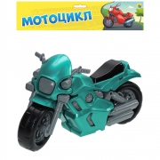 Игрушка Мотоцикл Спорт Зеленый металлик И-3200 Рыжий кот - Интернет-магазин игрушек и конструкторов Лего kubikon.ru, г. Екатеринбург
