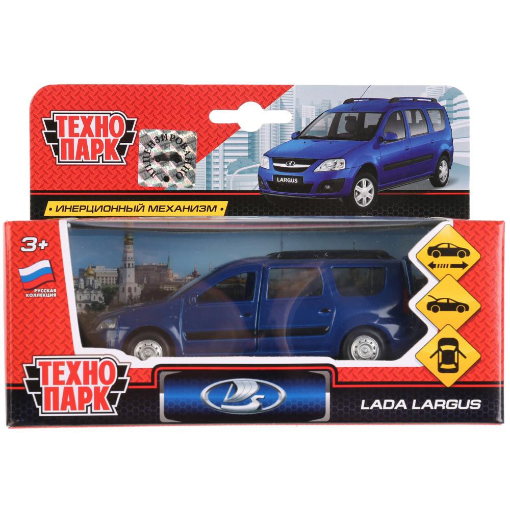 Игрушка машина металлическая lada largus 12см, инерционная, открыв. двери  ТМ Технопарк SB-16-47-N(BU - Интернет - магазин игрушек kubikon.ru