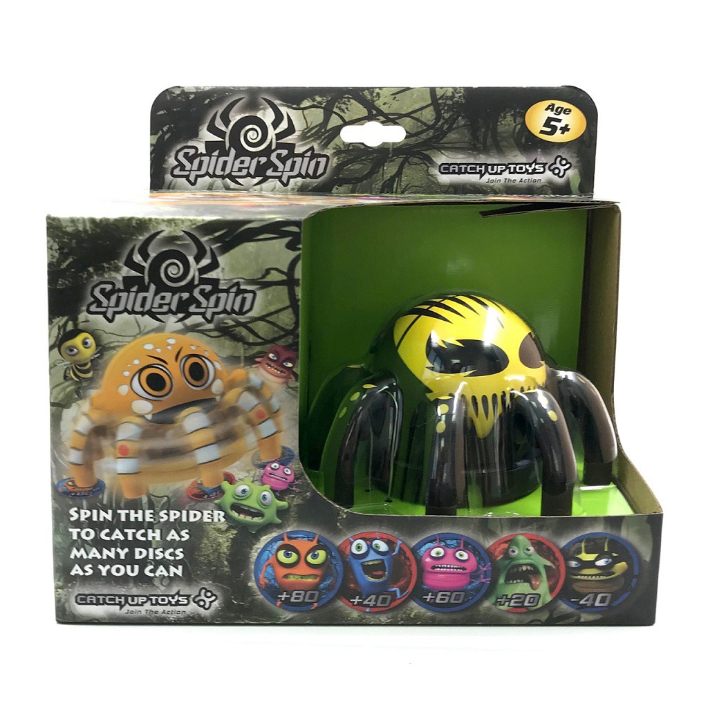 Игра CATCHUP TOYS SS-001S-EVL Spider Spin Evil - Интернет - магазин игрушек  kubikon.ru