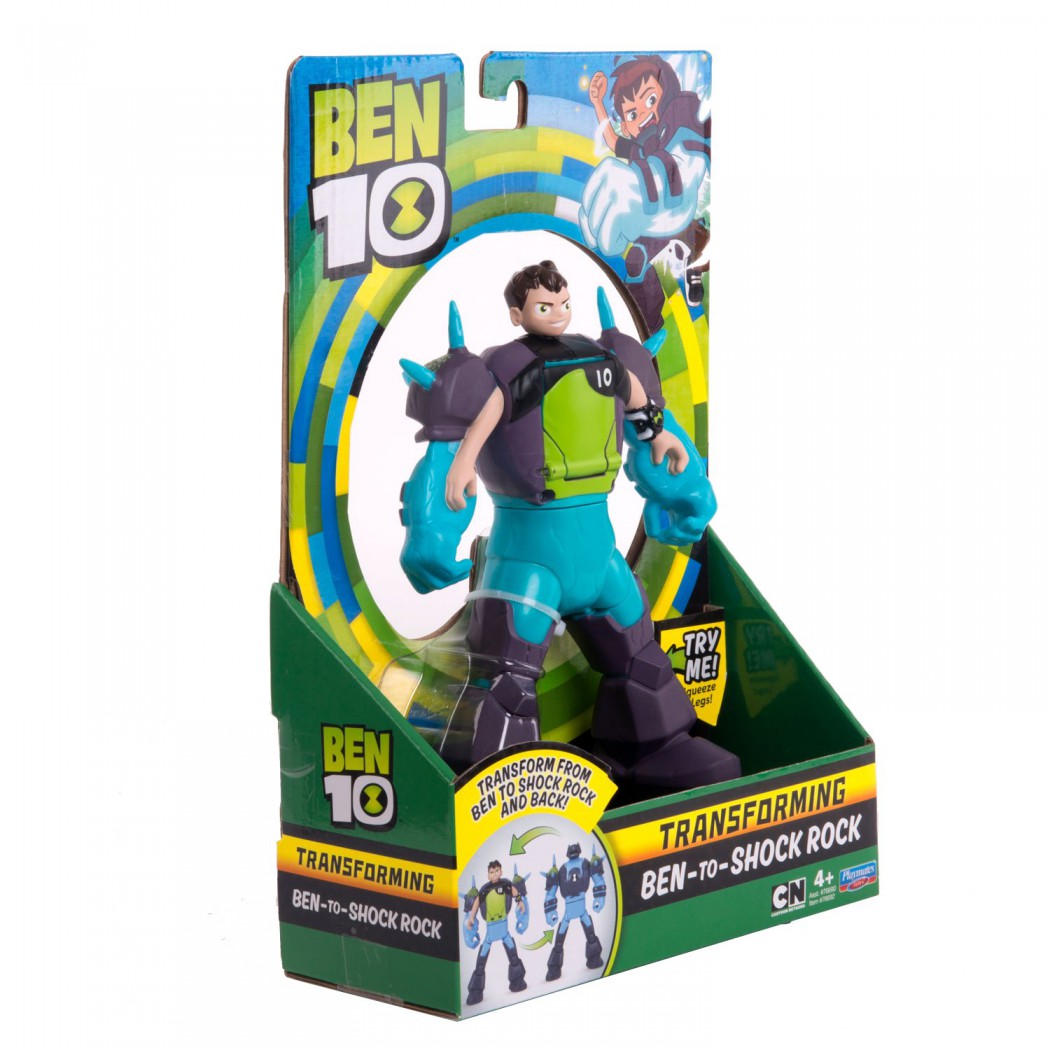 Игрушка Ben 10 Фигурка-трансформер (Бен - Шок Рок) 76692b - Интернет -  магазин игрушек kubikon.ru