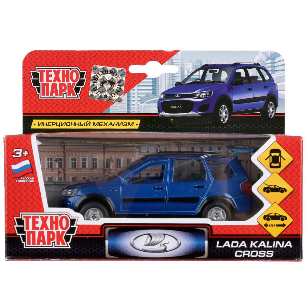 Игрушка Машина металлическая LADA Kalina Cross 12см, открыв. двери и  багажник, инерционная, Технопарк SB-16-46-N(BU)-WB-Интернет-магазин  kubikon.ru г.Екатеринбург