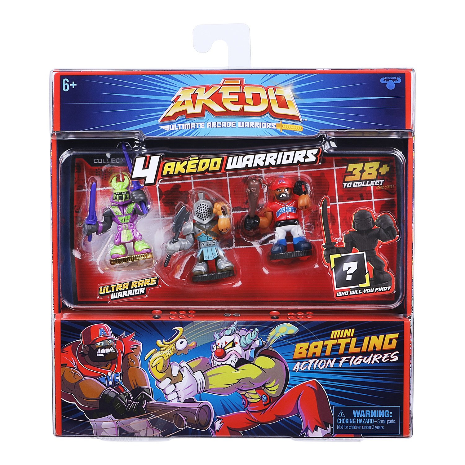 Игровой набор Акедо Коллекционный 4 фигурки 4 TM Akedo 39456