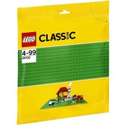 Классика 10700 "Строительная пластина зеленого цвета" (Lego Classic) - Интернет-магазин игрушек и конструкторов Лего kubikon.ru, г. Екатеринбург
