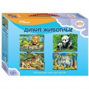 Пазл 54 Дикие животные 70104 Степ - Интернет-магазин игрушек и конструкторов Лего kubikon.ru, г. Екатеринбург