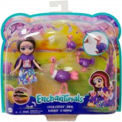 Игрушка Enchantimals® Кукла со зверушками Ofelia Ostrich, Rapid, Feathers & Flapper (GJX43) GTM32 - Интернет-магазин игрушек и конструкторов Лего kubikon.ru, г. Екатеринбург