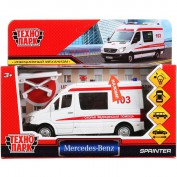 Игрушка машина металлическая mercedes-benz sprinter 14 см, инерц, серебристый ТЕХНОПАРК SPRINTERVAN- - Интернет-магазин игрушек и конструкторов Лего kubikon.ru, г. Екатеринбург