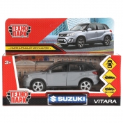 Игрушка Машина металл SUZUKI VITARA S 2015 матовый 12 см, двер, баг, ин, серый  Технопарк VITARA-12F - Интернет-магазин игрушек и конструкторов Лего kubikon.ru, г. Екатеринбург
