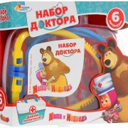 набор доктор "играем вместе" "маша и медведь" в чемодане MT1092MTP-DA-R - Интернет-магазин игрушек и конструкторов Лего kubikon.ru, г. Екатеринбург