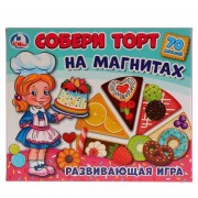 Игра настольная Собери торт На магнитах 4690590144190 Умка - Интернет-магазин игрушек и конструкторов Лего kubikon.ru, г. Екатеринбург