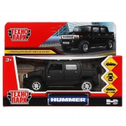 Игрушка Машина металл HUMMER H2 PICKUP МАТОВЫЙ 12 см, двери, багажн, черный  Технопарк HUM2PICKUP-12 - Интернет-магазин игрушек и конструкторов Лего kubikon.ru, г. Екатеринбург