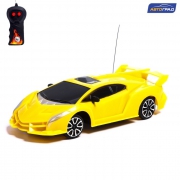 Игрушка Машина радиоуправляемая «Суперкар», работает от батареек, цвет жёлтый 7648504 - Интернет-магазин игрушек и конструкторов Лего kubikon.ru, г. Екатеринбург
