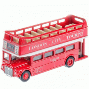 Игрушка Велли модель автобуса London Bus открытый Welly 99930C - Интернет-магазин игрушек и конструкторов Лего kubikon.ru, г. Екатеринбург