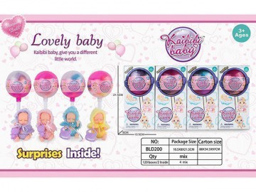 Игрушка Пупс 200BLD Kaibibi baby ЧупаЧупс Kaibibi 932478YS - Интернет-магазин игрушек и конструкторов Лего kubikon.ru, г. Екатеринбург