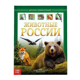 Детская энциклопедия в твёрдом переплёте «Животные России», 48 стр. 4170823 - Интернет-магазин игрушек и конструкторов Лего kubikon.ru, г. Екатеринбург