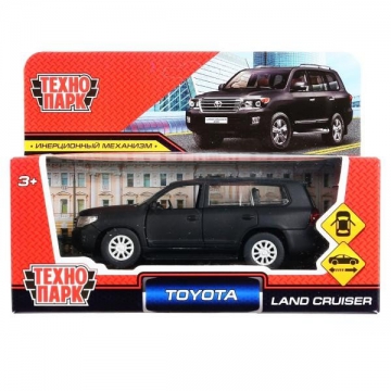 Игрушка Машина металл TOYOTA "land cruiser матовый"дл12,5см,откр дв,инерц,черн,в Технопарк CRUISER-B - Интернет-магазин игрушек и конструкторов Лего kubikon.ru, г. Екатеринбург