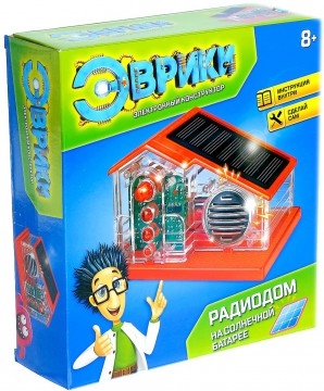 Электронный конструктор «Радиодом», работает от солнечной батареи 3550082 - Интернет-магазин игрушек и конструкторов Лего kubikon.ru, г. Екатеринбург
