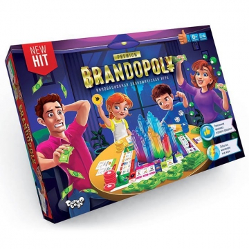 Игра Инновационная экономическая игра серии «BRANDOPOLY» 833-352 Danko Toys - Интернет-магазин игрушек и конструкторов Лего kubikon.ru, г. Екатеринбург