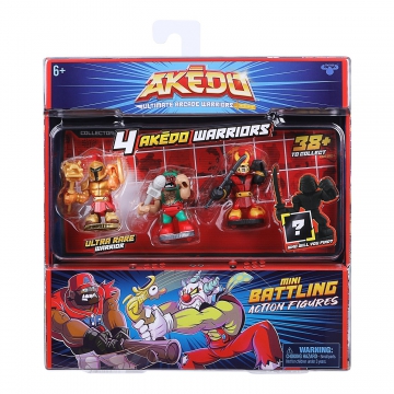 Игровой набор Акедо Коллекционный 4 фигурки 3 TM Akedo 39455 - Интернет-магазин игрушек и конструкторов Лего kubikon.ru, г. Екатеринбург