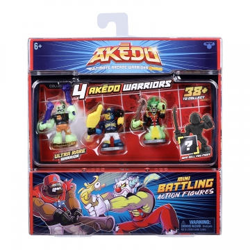 Игровой набор Акедо Коллекционный 4 фигурки 5 TM Akedo 39457 - Интернет-магазин игрушек и конструкторов Лего kubikon.ru, г. Екатеринбург