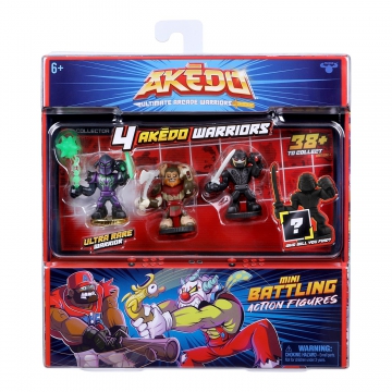 Игровой набор Акедо Коллекционный 4 фигурки 6 TM Akedo 39458 - Интернет-магазин игрушек и конструкторов Лего kubikon.ru, г. Екатеринбург