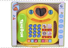 Игрушка Телефон 6018B-CY на батарейке Tongde 364-3431TD - Интернет-магазин игрушек и конструкторов Лего kubikon.ru, г. Екатеринбург