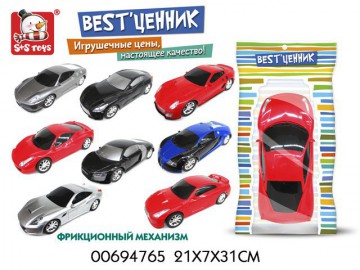 Игрушка Машина инерционный 52329EBR BESTценник 100694765 в пакете - Интернет-магазин игрушек и конструкторов Лего kubikon.ru, г. Екатеринбург