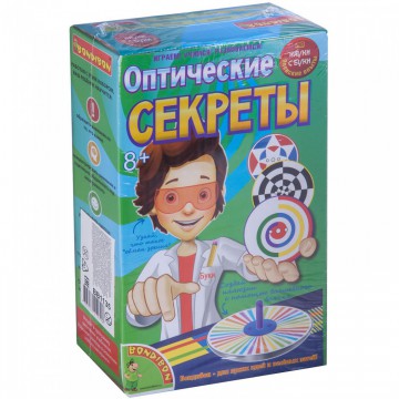 Японские опыты Науки с Буки BONDIBON, Оптические секреты 196423 ВВ1135 - Интернет-магазин игрушек и конструкторов Лего kubikon.ru, г. Екатеринбург